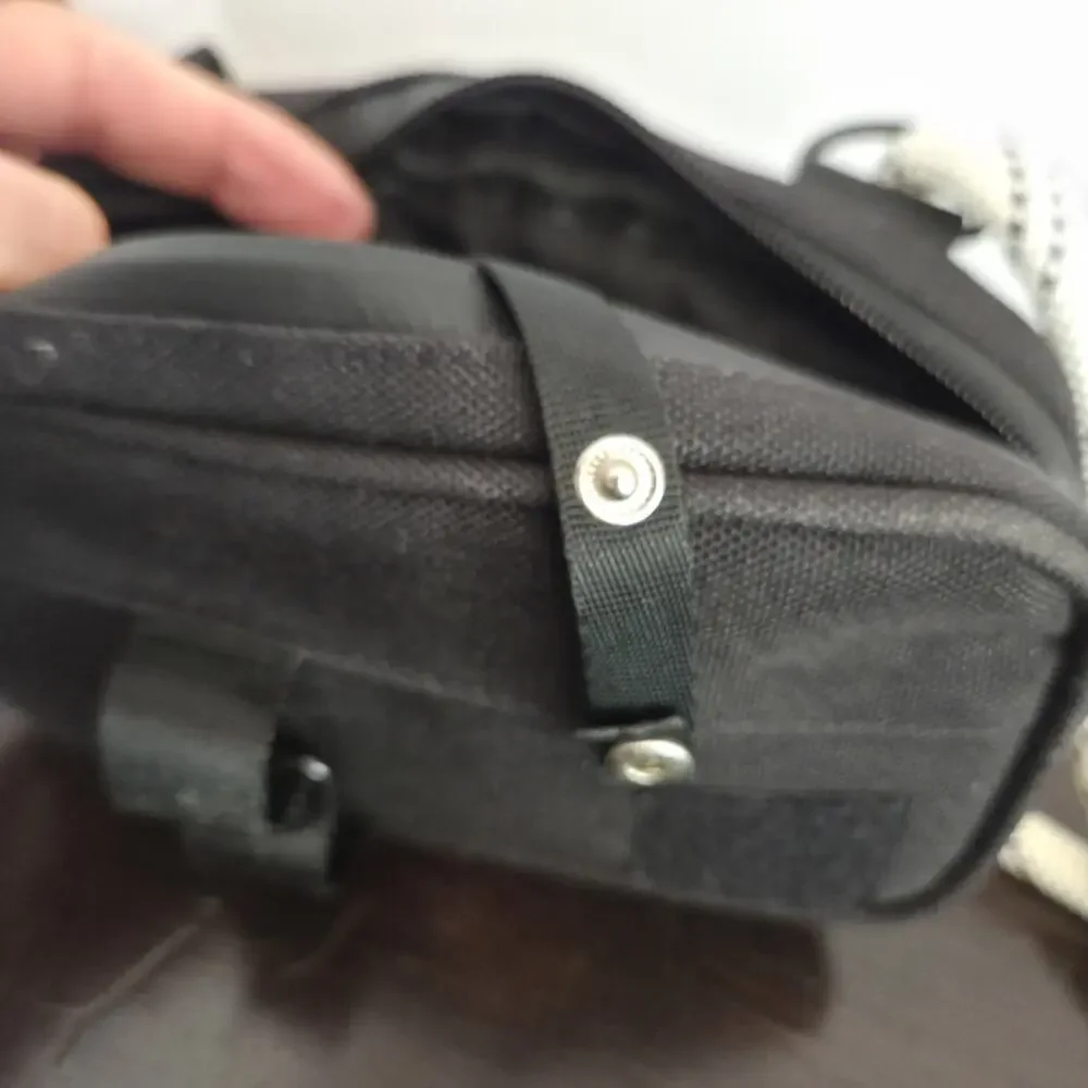 Unsettle & Co Rover Belt Crossbody Bag Black Two Straps Modular Carabiner Purse